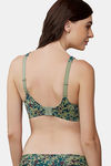 Triumph Double Layered Wired Full Coverage Minimiser Bra - Green - Dark Combination — thumbnail 2